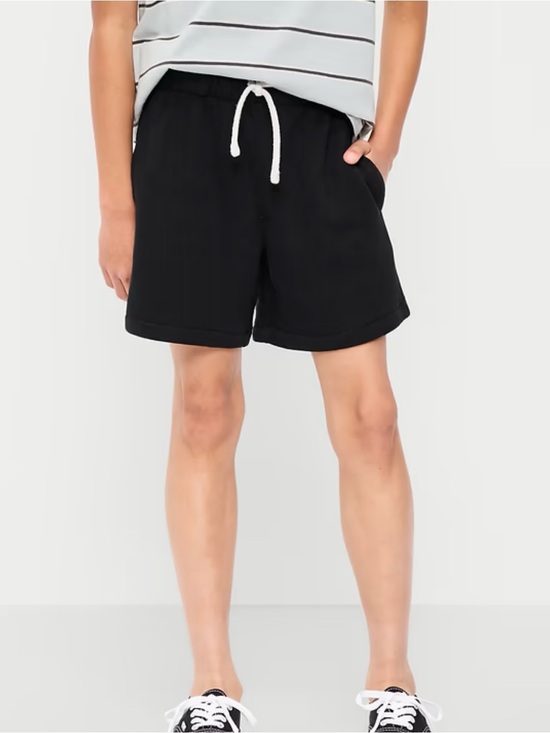Old Navy Other - Old Navy Black Elastic Waist Shorts with Drawstring